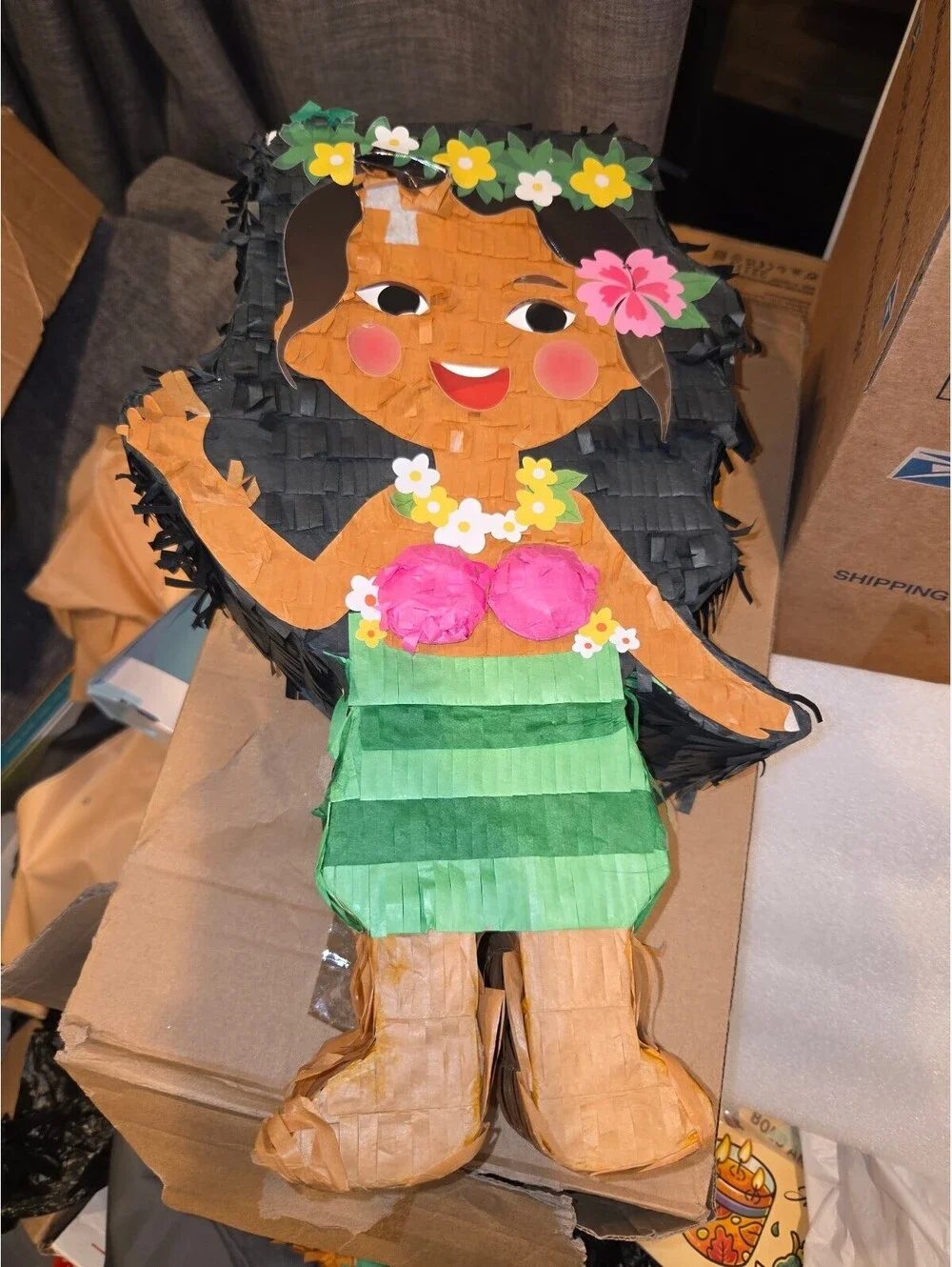 Hula girl pinata